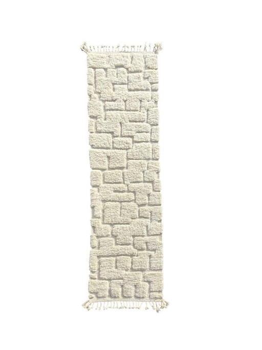 Tapis de couloir marocain authentique 300 x 70 cm
