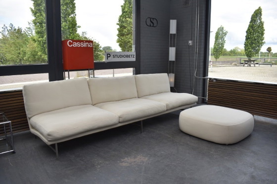 Image 1 of Canapé et repose-pieds Fritz Hansen PL 103, design Piero Lissoni
