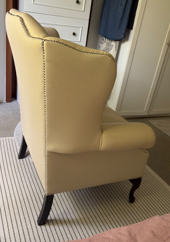 Fauteuil Chesterfield Von Wilmowsky - Brighton - Excellent état – Leather (photo 3 of 6)