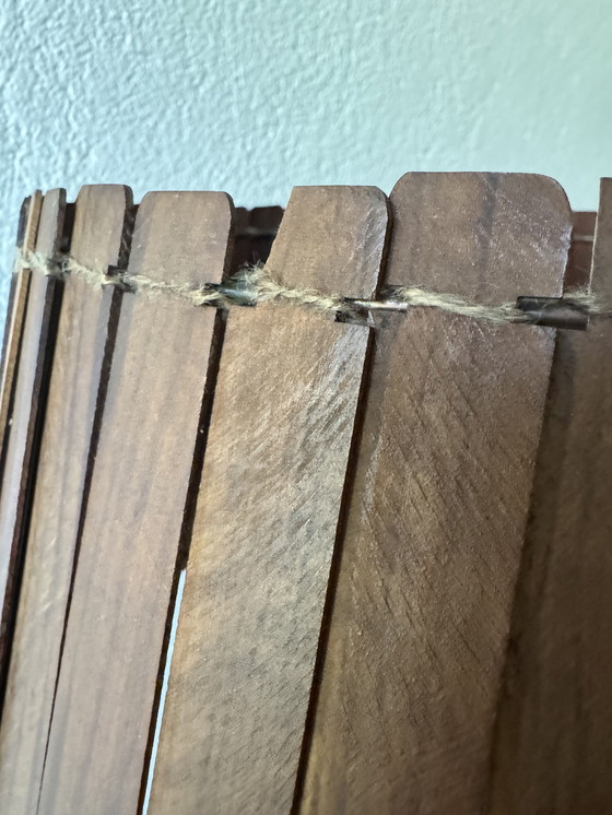 Image 1 of Gran lámpara de teca de los años 60