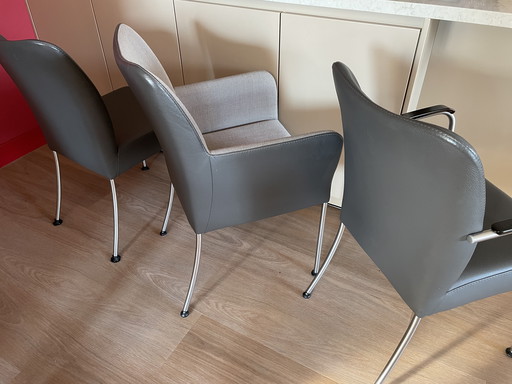 3 x chairs and 1 x bench by Bert Plantagie