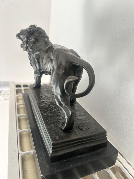 Image 1 of Lion en bronze 