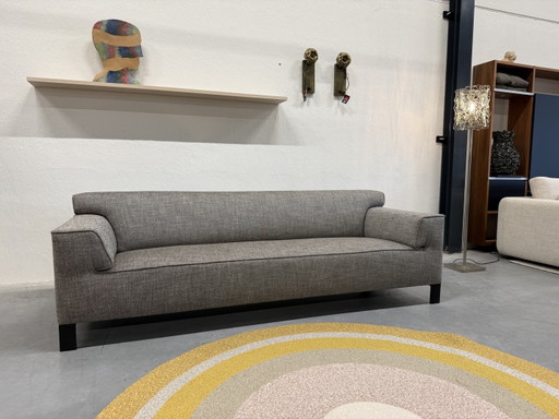 Pode Edit Sofa, 3,5-Sitzer, Zen-Stoff, Anthrazit-Taupe-Weiß