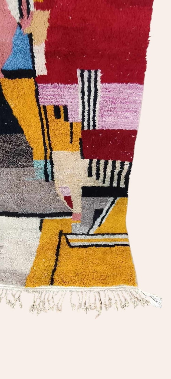 Image 1 of Berber carpet rug new wool moroccan Carpet - 274 x 150 cm 300 x 200 m Type B21.3