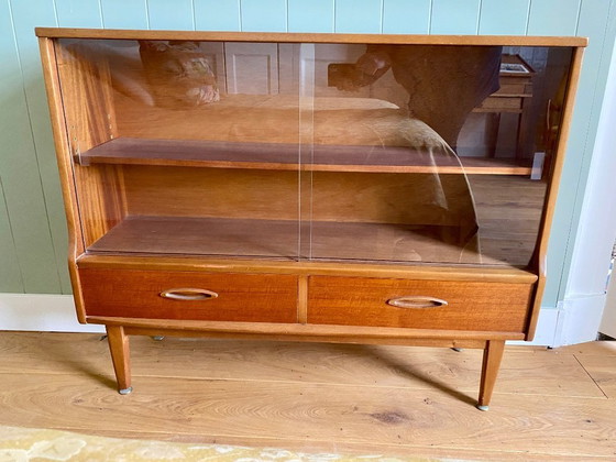 Image 1 of Vintage display cabinet, bookcase Jentique