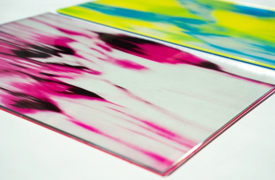 Image 1 of CMYK - Fucsia "Lady Gray" serigrafía lilxlylilxly