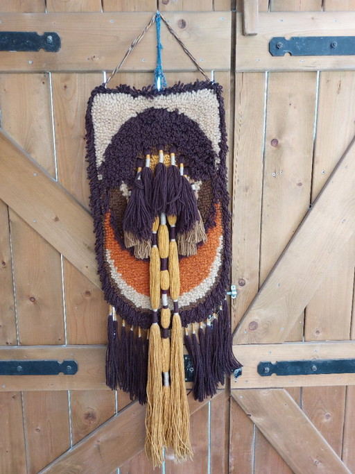 Decorazione murale tedesca vintage in lana, anni '70 – wanddecoratie, Textile, Wool (photo 2 of 6)