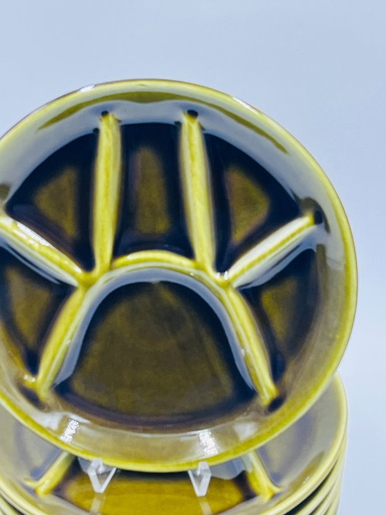 Set di 6 piatti da fonduta vintage verde oliva – Stoviglie, Ceramic (photo 5 of 9)