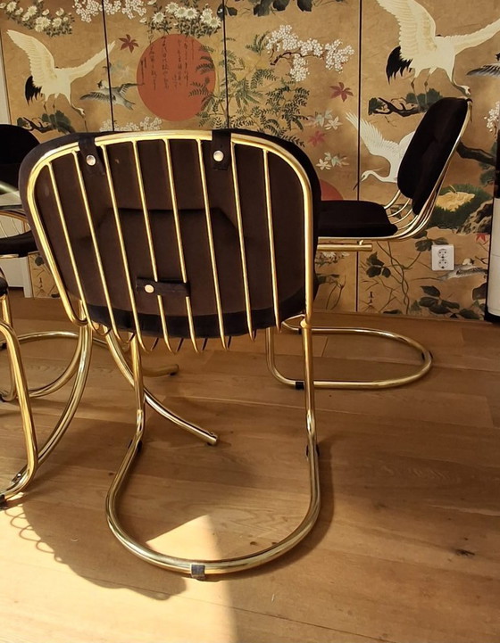Image 1 of Gastone Rinaldi eettafel met 4 stoelen