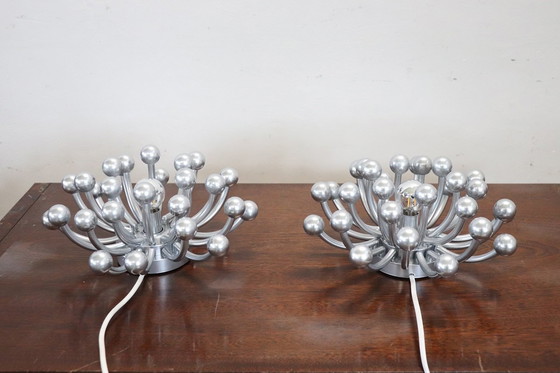 Image 1 of Wall or Table Lamps Pistillo Model by Studio Tetrarch for Valenti, 1970s, Set of 2