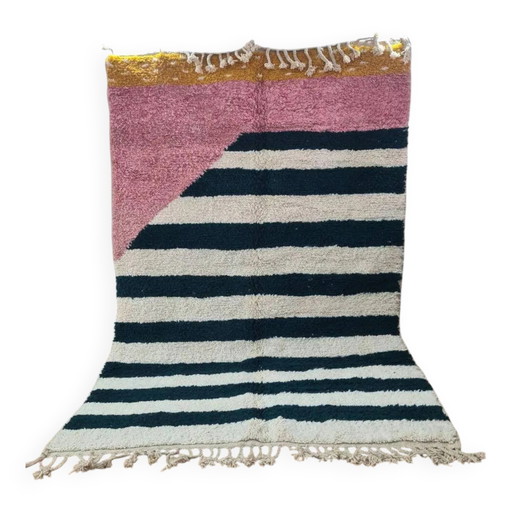 Alfombra artesanal bereber hecha a mano 3x2 m