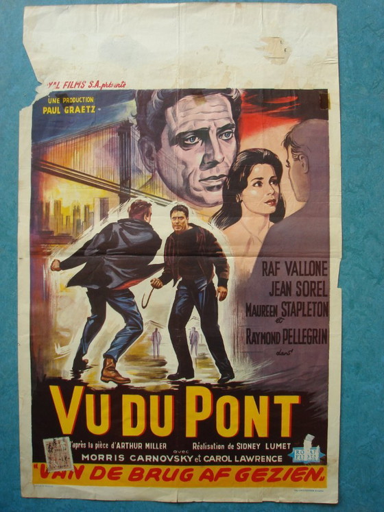 Image 1 of Partij originele filmposters uit de jaren 50-60