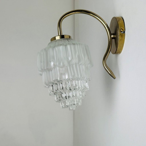 Vintage Art Deco Skyscraper Wall Sconce