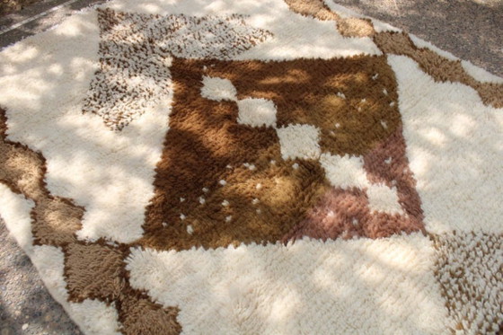 Tapis de l’Atlas – Création Artisanale en Laine 200cmx300cm – Vloerkleden en tapijten, Cotton (photo 7 of 9)