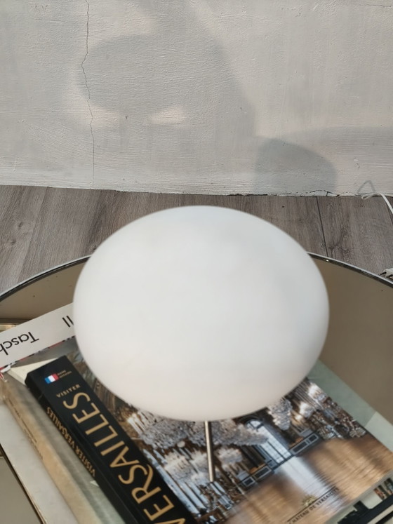 Space Age Driepoot UFO Lamp jaren 70 – Tafellampen, Metaal, Glas (photo 4 of 5)