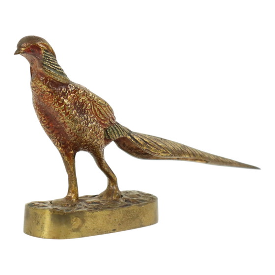 Image 1 of Faisan en bronze antique