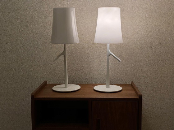 Image 1 of Foscarini Birdie Piccola - Set of 2 (White table lamps)
