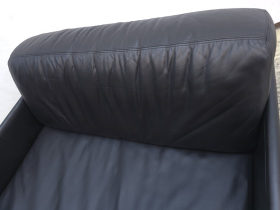 Image 1 of De Sede ds 76 poltrona di design in pelle poltrona sedia divano desede pelle nero