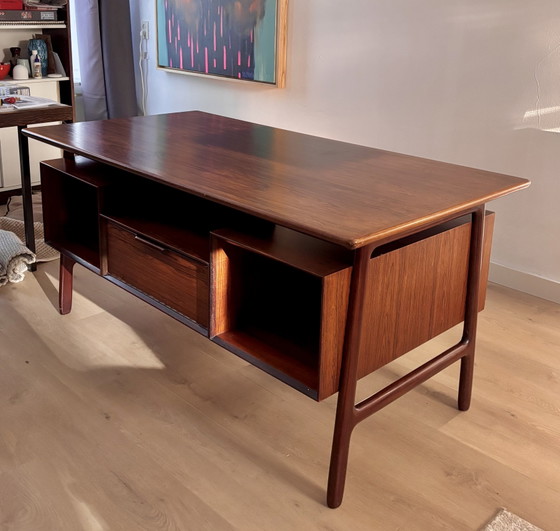 Image 1 of Vintage Design Palissander Bureau Model 75 Gunni Omann