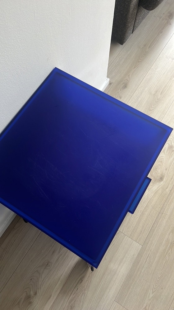 Image 1 of Kartell - Carrello Mobil 3 blu cobalto