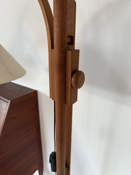 Image 1 of Lampada da terra vintage regolabile 'Archea', Domus '80