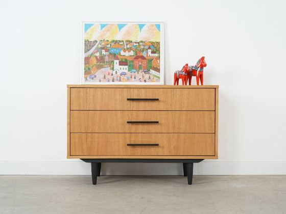 Image 1 of Oak chest of drawers, Scandinavian design