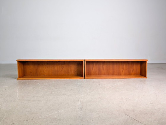 Image 1 of Scaffale a parete di metà secolo P.B. Lútherson P.B. Lútherson Teak