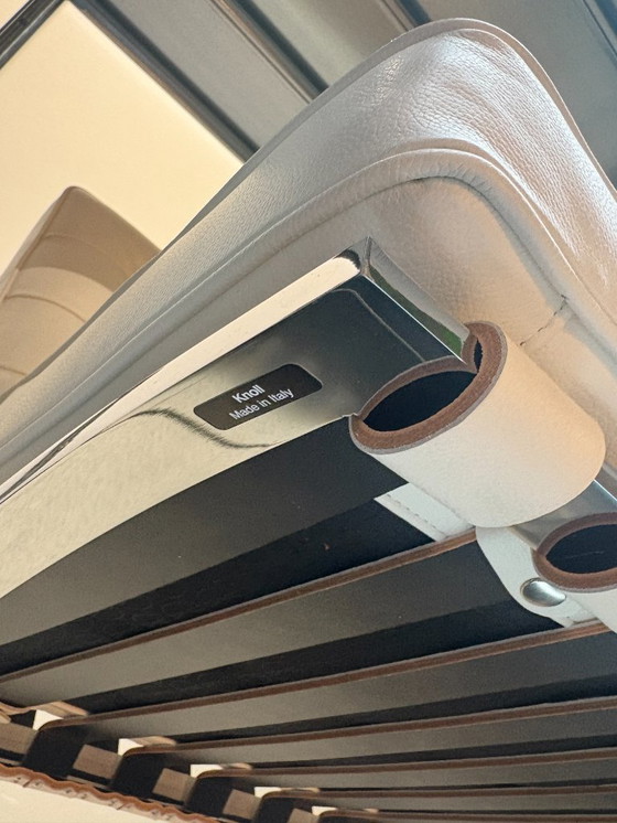 Image 1 of Knoll Barcelona Chair - Volo Leather White