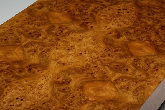 Image 1 of Table basse en loupe de bois, style Willy Rizzo, Italie, 1970