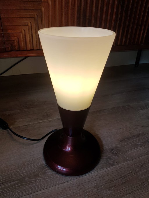 Vintage Lakro Amstelveen table lamp - Space Age - 33x16cm