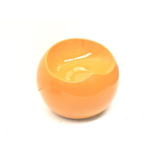 Image 1 of Pouf arancione Space Age di Finn Stone degli anni '90