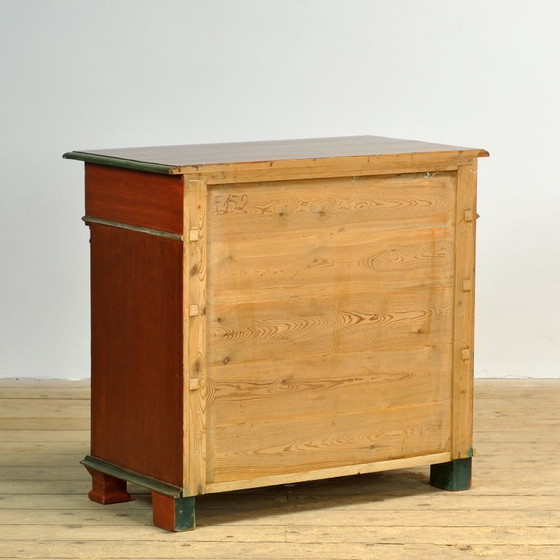 Grenen Ladekasten, Circa 1925 – Wood, Brass (photo 12 of 12)