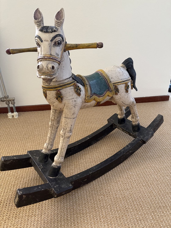 Image 1 of Vintage rocking horse