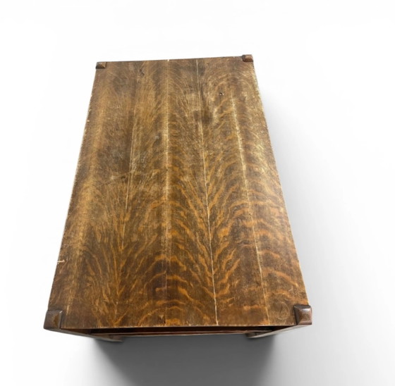 Early 20th-century oak Arts and Crafts desk by Bourn - Hadley USA / 1920s / USA / Stickley Brothers (photo 7 of 7)