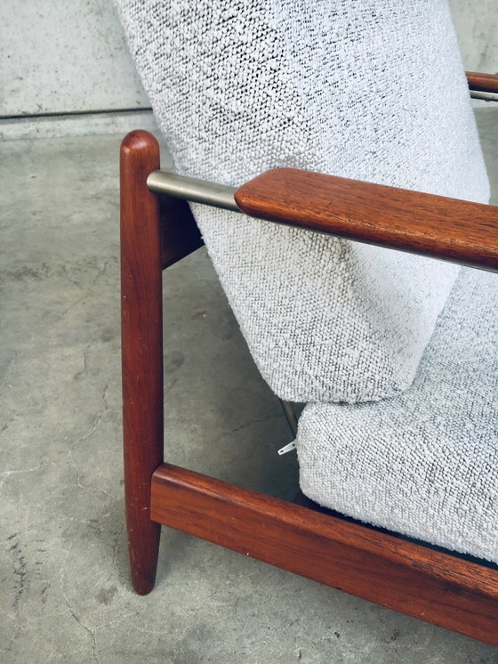 Image 1 of Poltrona Fauteuil in stile scandinavo moderno di metà secolo, Danimarca, anni '60
