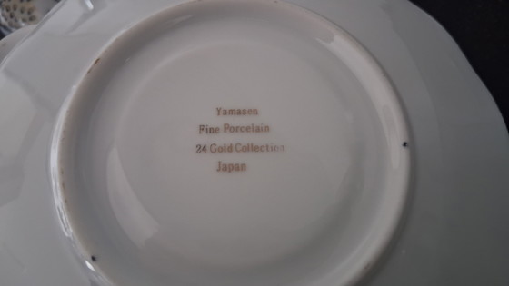 Image 1 of 2 tazze e piattini della collezione Yamasen Gold