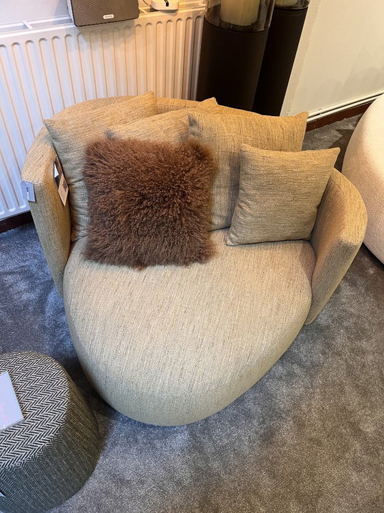 Fauteuil Plectrum - Passe Partout - couleur jaune, Loveseats, Textile, Beige (photo 9 sur 12)