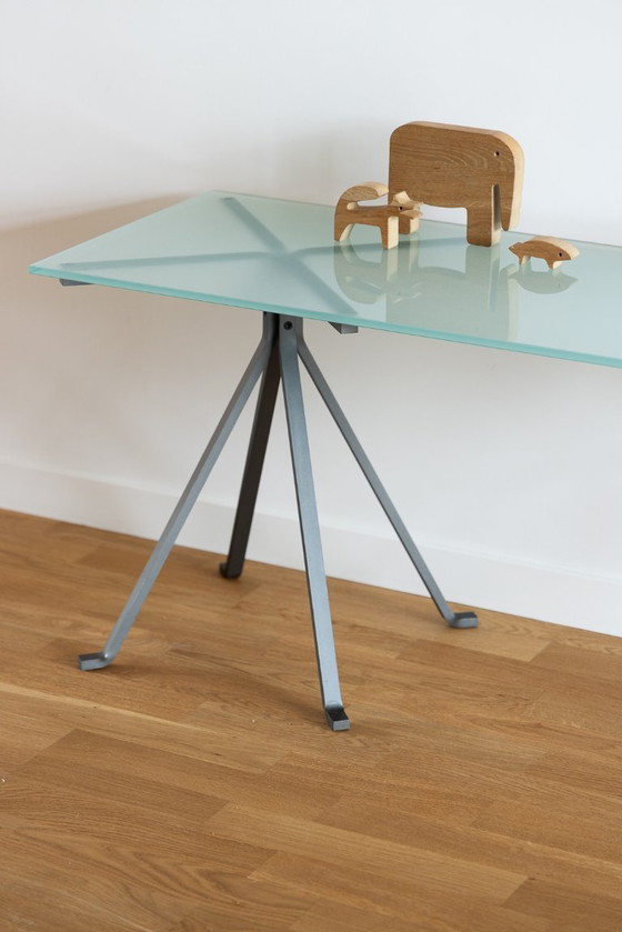 Image 1 of Enzo Mari Cuginetto custom side table Driade 1973