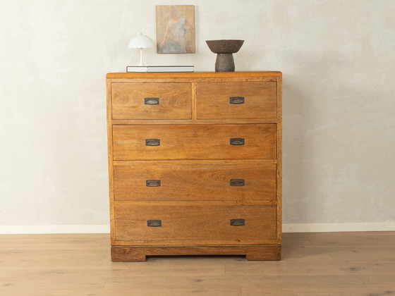 Commode uit de jaren 90 in de stijl van de jaren 30 – Ladekasten, Metal, Wood (photo 3 of 10)