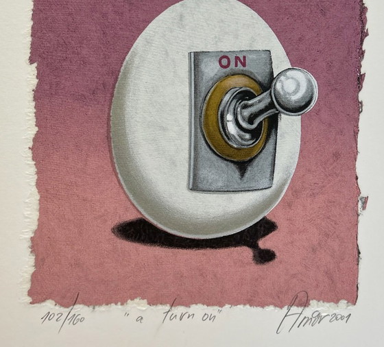 Image 1 of Serigrafía Sharon Amir - Un giro