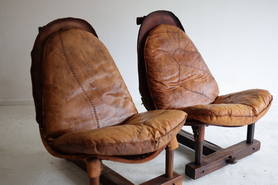 Image 1 of Set di 2 poltrone brutaliste brasiliane degli anni '60