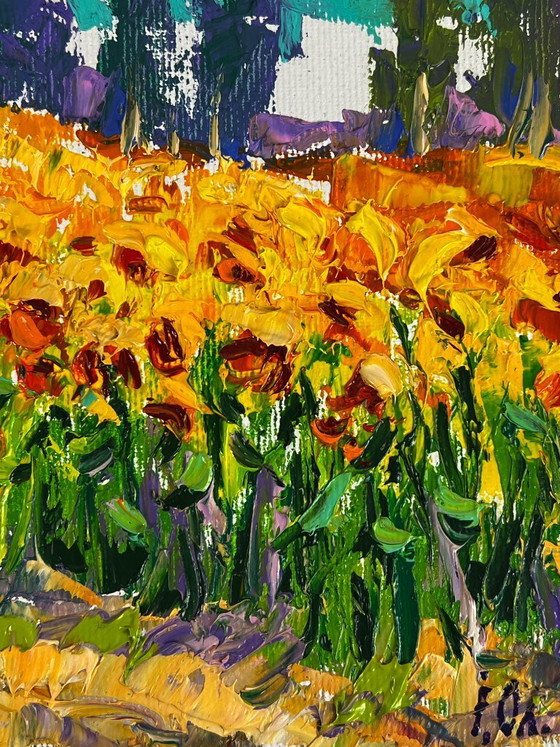 Image 1 of In a Field of Sunflowers