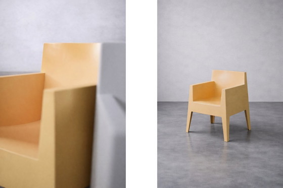 Image 1 of Vintage Mid-Century Italian Modern Atlantide Collection Toy Plastic Chairs by Philippe Starck for Driade, 1990, Set of 4