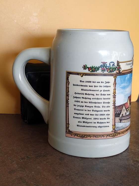 Image 1 of 3 vecchi barattoli di birra originali, due con coperchio originale, l'ultimo è Rüde daheim/RHSpossed Gasse.