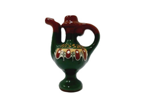 Petit pichet décoratif vintage en céramique - Sifflet à eau