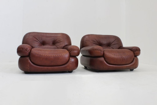 Set di poltrone vintage Sapporo Italian Mobil Girgi, anni '70 – fauteuils, Other