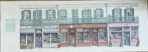 Julie Mccaroll, Main Street, 1992, pubblicato da Canadian Posters Internationals Inc. Stampato in Canada