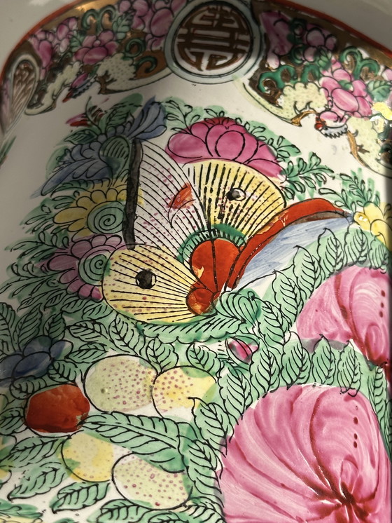 Image 1 of Grote Chinese porseleinen vloervaas