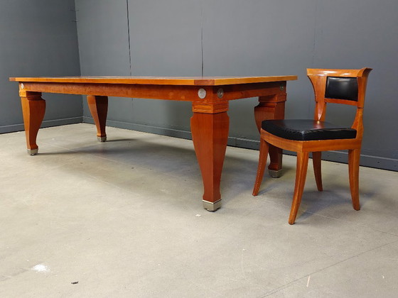 Image 1 of Mesa de comedor Mensa Magna de Leon Krier para Giorgetti, años 90