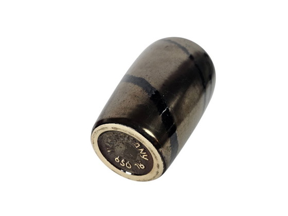 Image 1 of Scheurich - Model 650-18 - W-Germany - Brons Glazuur - Gestreept - 70's